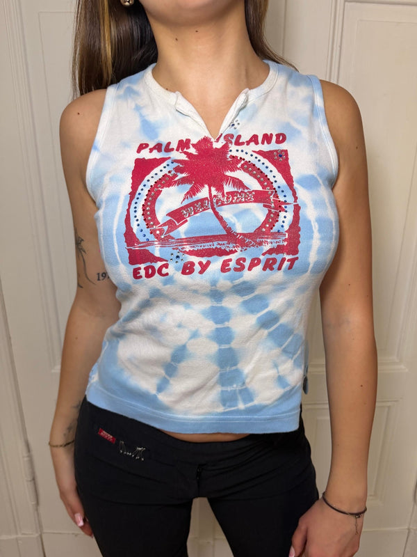 Batik-Tanktop Palm Island