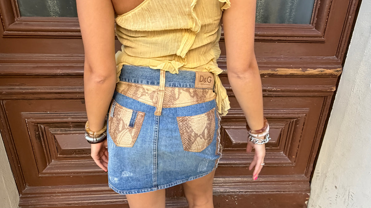 D&G jeansrock